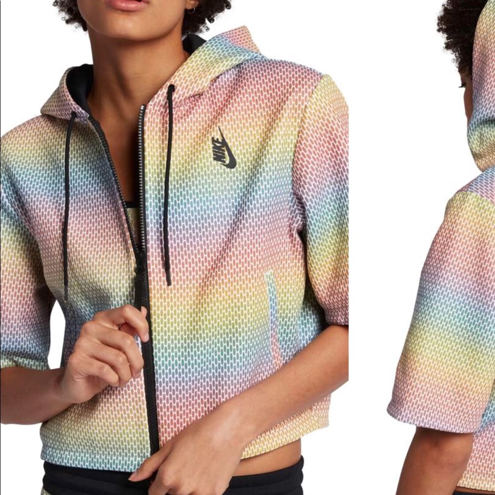 NikeLab Oil Slick Hoodie New $200 Retail